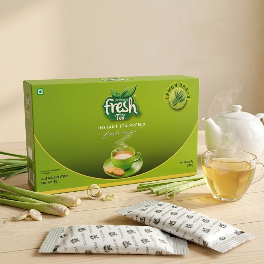 Lemon Grass Instant Tea Premix 36 Sachets (Regular)