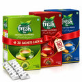 Presidential Fresh Chai Trifecta 90 — 30 Each of Masala, Cardamom & Lemongrass Instant Tea Premix