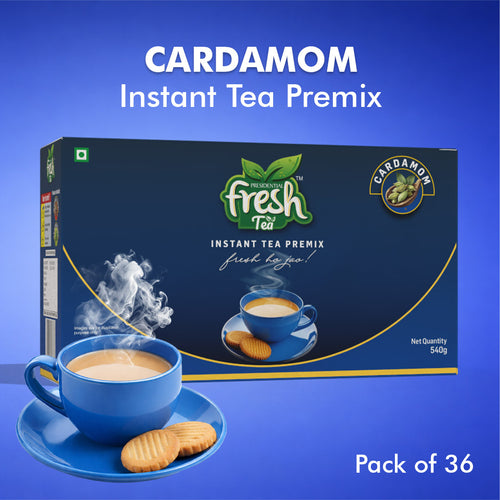 Cardamom Instant Tea Premix 36 Sachets (Regular)
