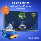 Cardamom Instant Tea Premix 36 Sachets (Sugar Free)