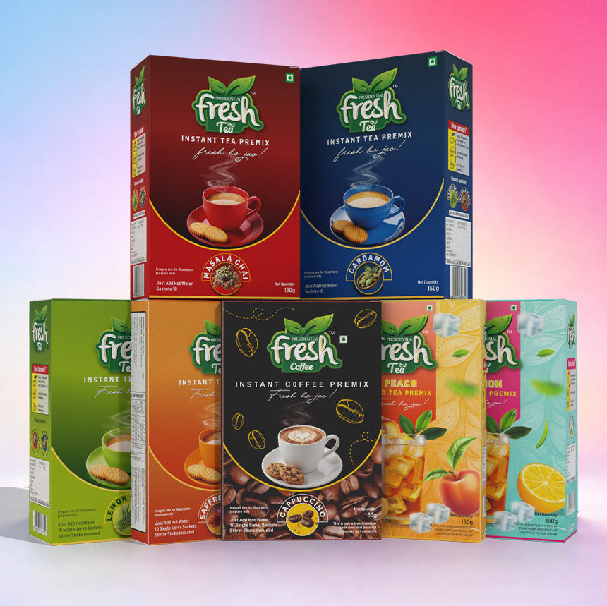 Assorted box of All Instant Premix - 7 Pack of 10 each