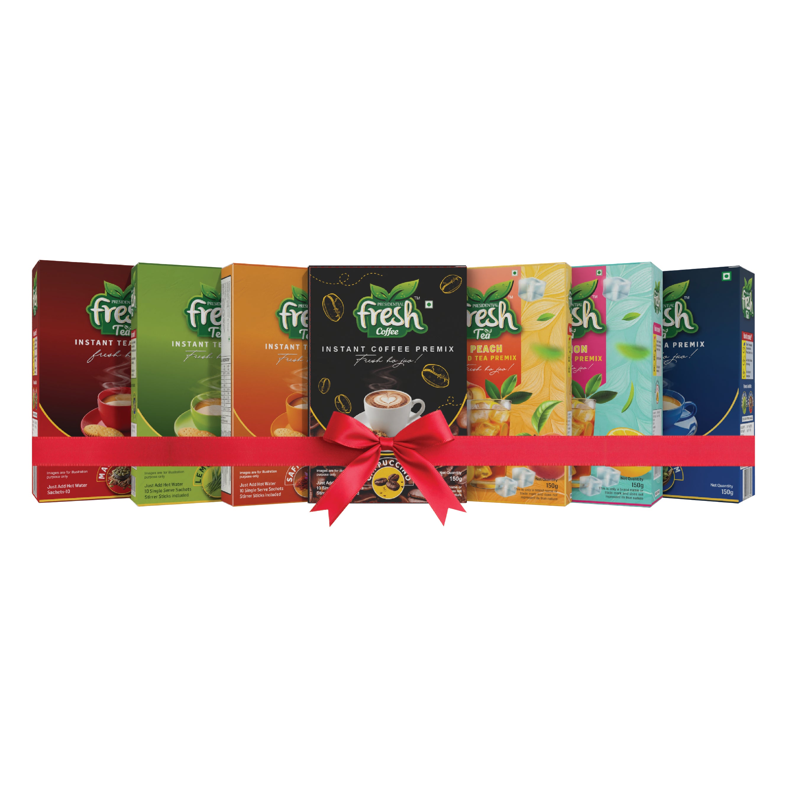 Assorted box of All Instant Premix - 7 Pack of 10 each