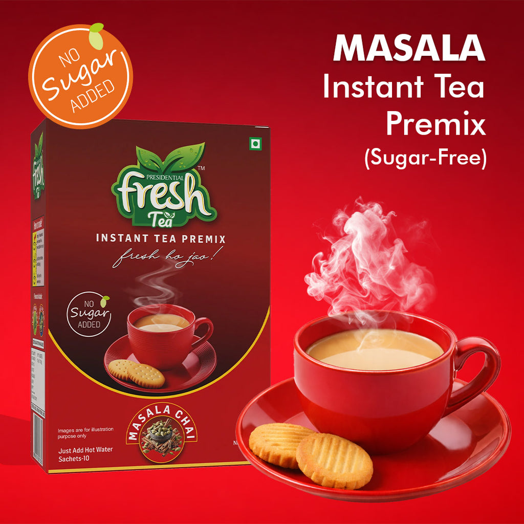 Lemon Grass Instant Tea Premix 10 Sachets (Regular)