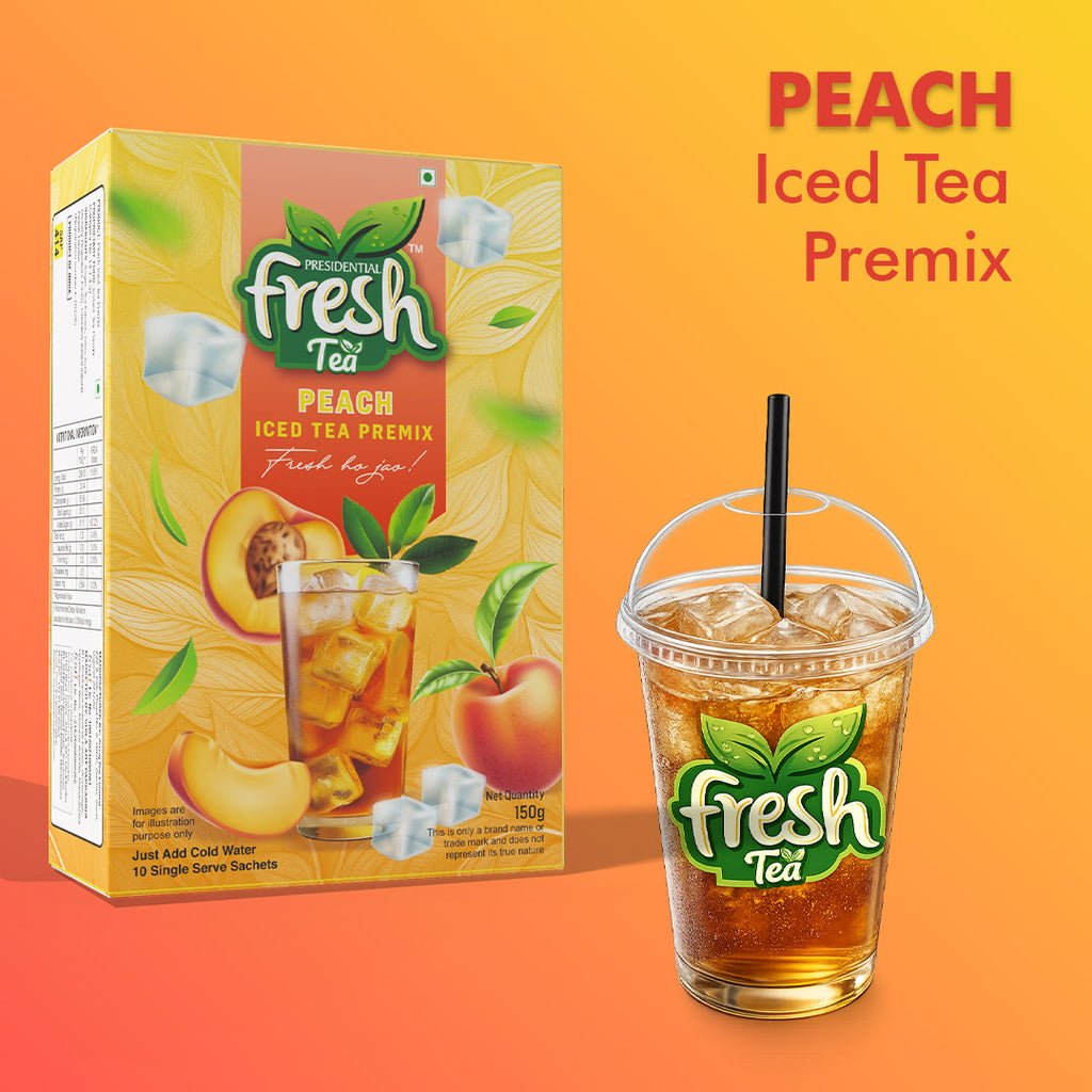 Iced Tea 30 Sachets (Lemon & Peach Flavours)