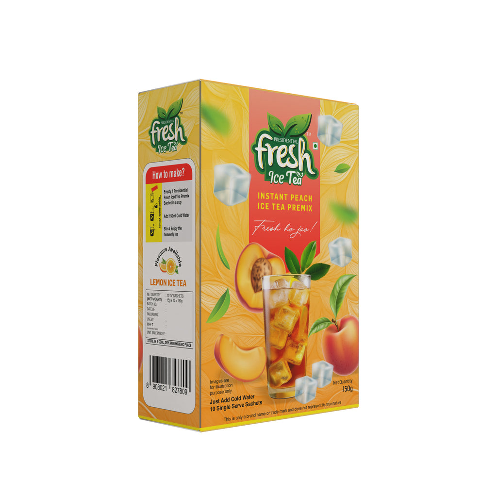 Iced Tea 30 Sachets (Peach & Lemon Flavours)